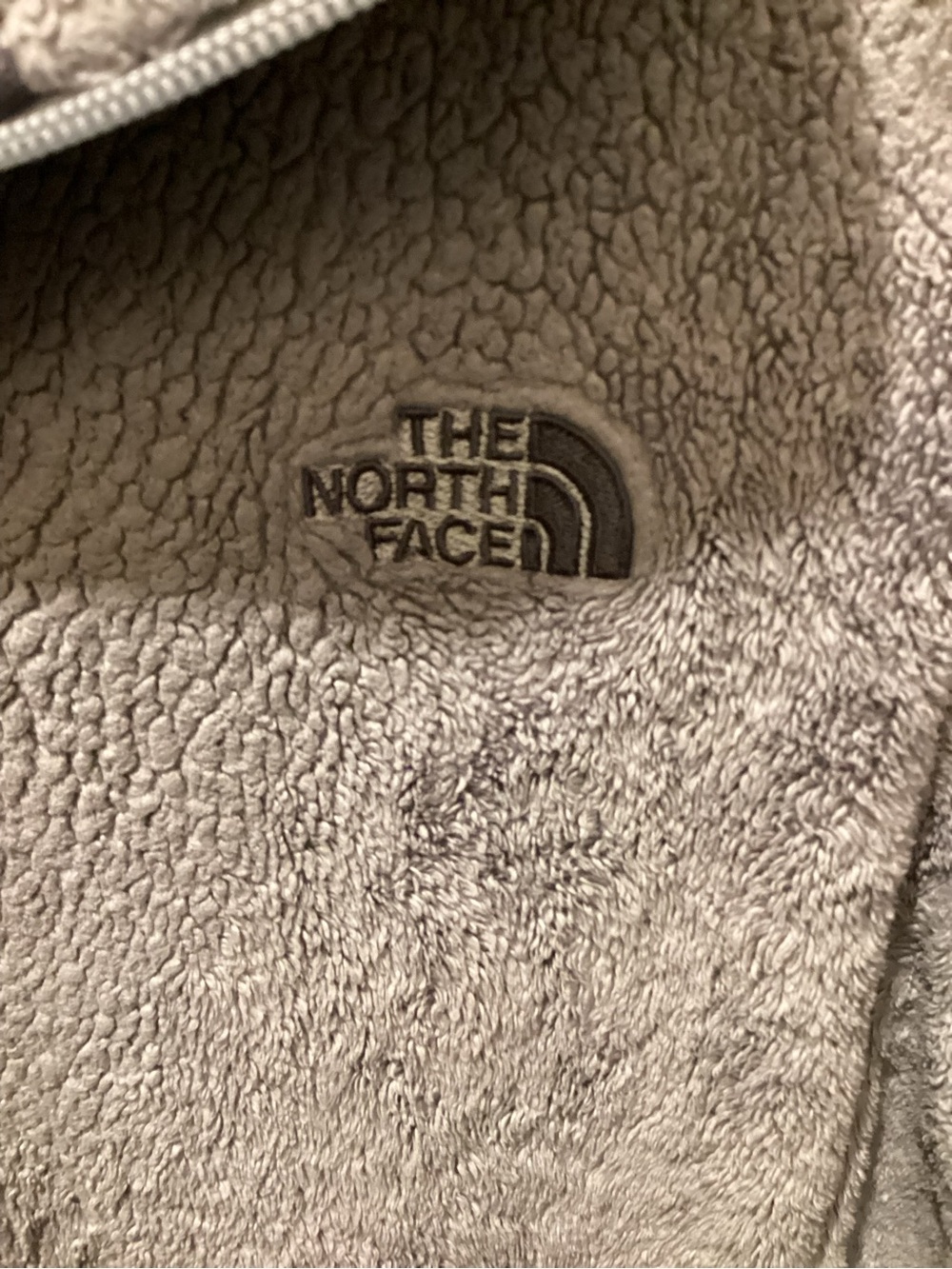 The North Face Women's Plush Teddy Fleece Jacket in Light Lavender - Picture 2 of 5